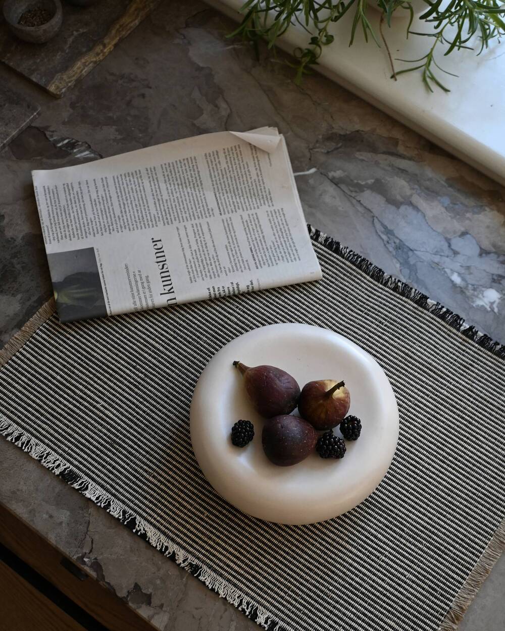 Блюдо Native Tray Fat Birch