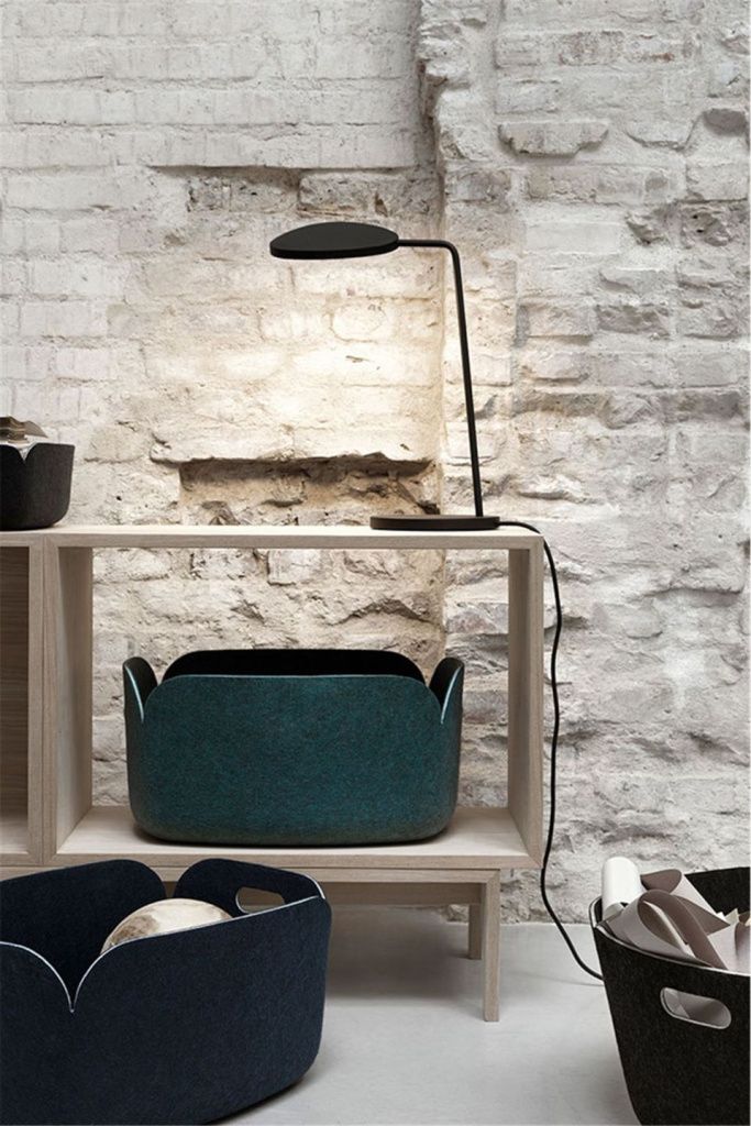 Светильник настольный Leaf Table Lamp Black