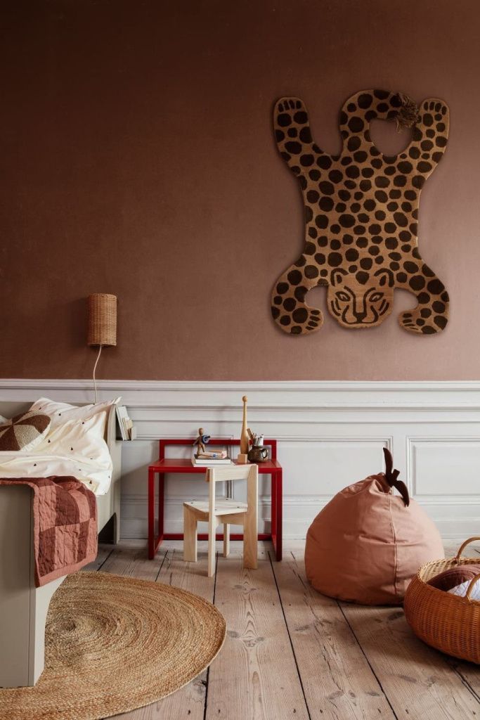 Пуф детский Pear Bean Bag Dusty Rose