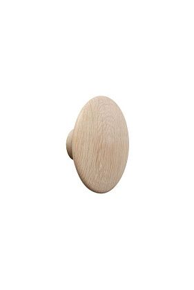Дверная ручка / крючок Dots Wood Oak 17 см